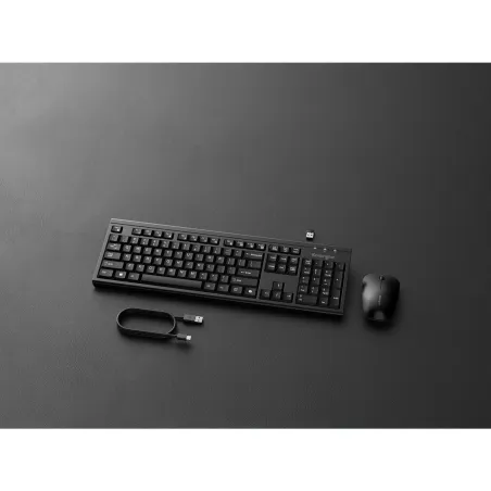 Klaviatūra Kensington K75560PT Melns QWERTY